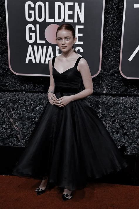 sadie sink little black dress